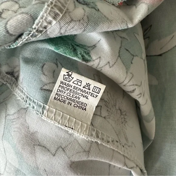 Taydey A-Line Pleated Vintage Floral Print Skirt - Picture 10 of 13